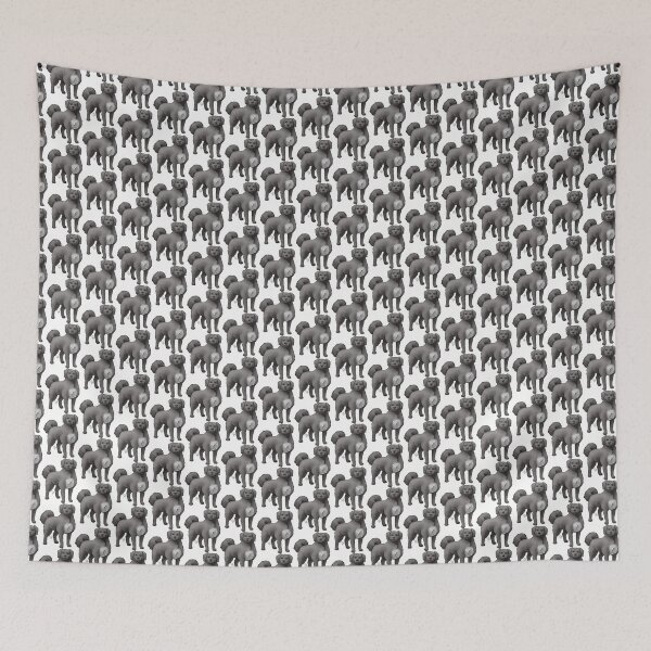Item preview, Wetterhoun - Black designed and sold by Jennifer Stolzer.
