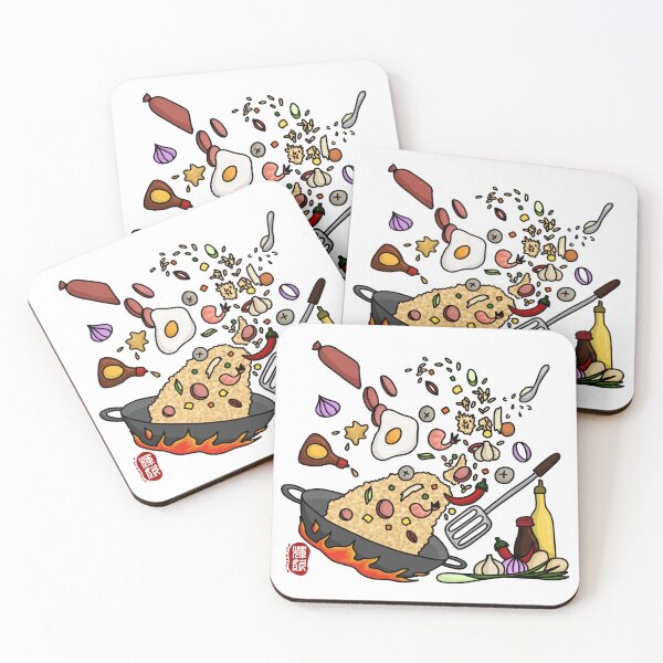 Item preview, Fried Rice (color) designed and sold by FanDoodle.