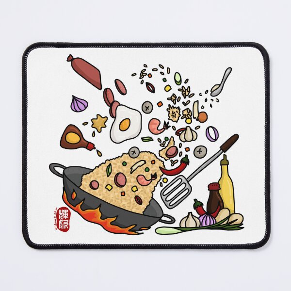 Item preview, Fried Rice (color) designed and sold by FanDoodle.