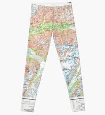 USGS TOPO Map Alaska AK Anchorage 707708 1962 250000 Leggings
