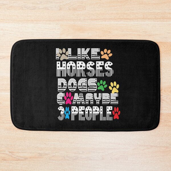 Item preview, I Like Horses Dogs & Maybe 3 People  designed and sold by ASSOUKI9.