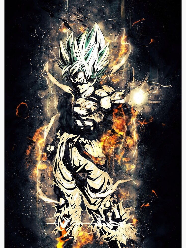 DBZ Goku Super Saiyan Poster for Sale by Desire-inspire