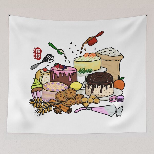 Item preview, Cake (color) designed and sold by FanDoodle.
