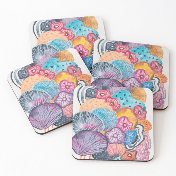Artikelvorschau, Watercolour Coral entworfen und verkauft von pigmentandgrain.