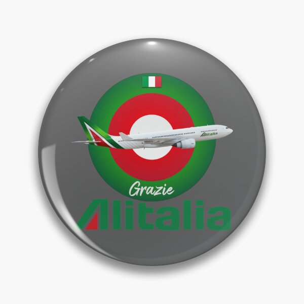 Artikelvorschau, Alitalia Airways Bankruptcy Italy Airport Plane Ciao Farewell Homage entworfen und verkauft von LauraAnnSlough.
