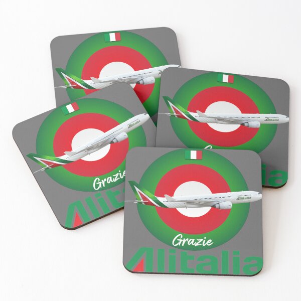 Item preview, Alitalia Airways Bankruptcy Italy Airport Plane Ciao Farewell Homage designed and sold by LauraAnnSlough.