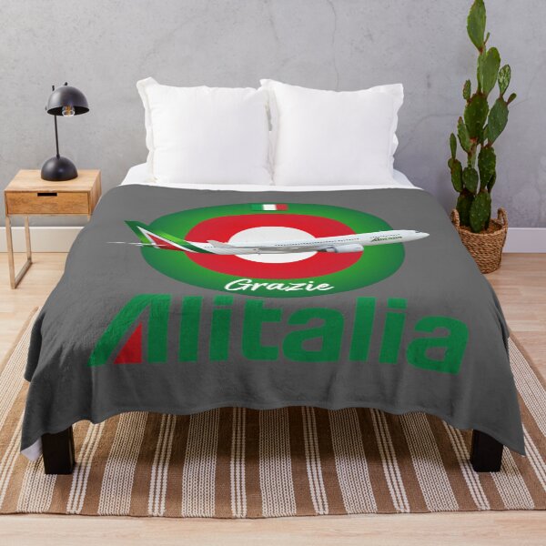Item preview, Alitalia Airways Bankruptcy Italy Airport Plane Ciao Farewell Homage designed and sold by LauraAnnSlough.