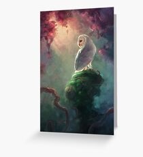 Barn Owl Greeting Card