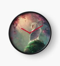 Barn Owl Clock