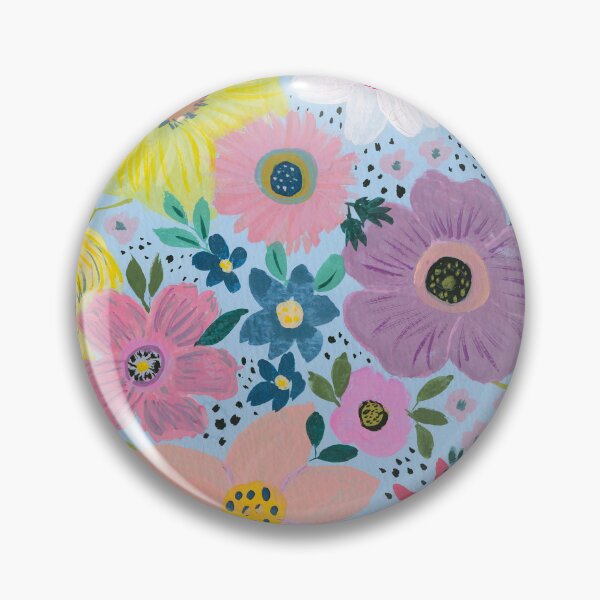 Artikelvorschau, Gouache Florals entworfen und verkauft von pigmentandgrain.