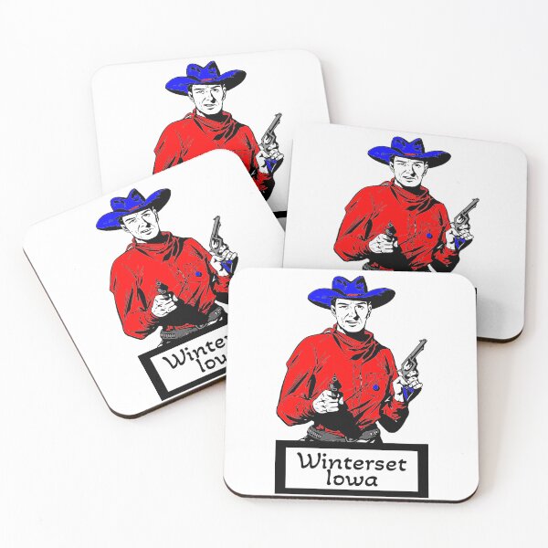 Item preview, Winterset Wisconsin united states of america cowboy  designed and sold by WhereIsTravis.