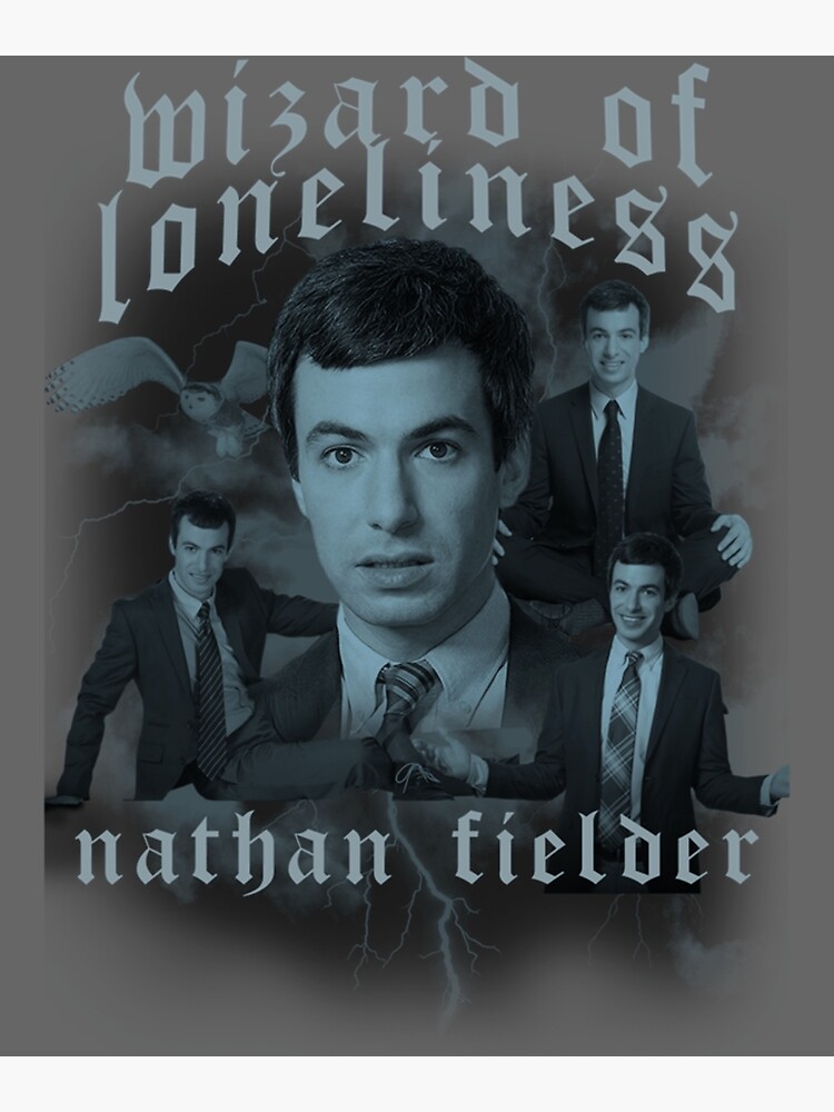 "Nathan Fielder Wizard of Loneliness Nathan For You Tee" Poster for