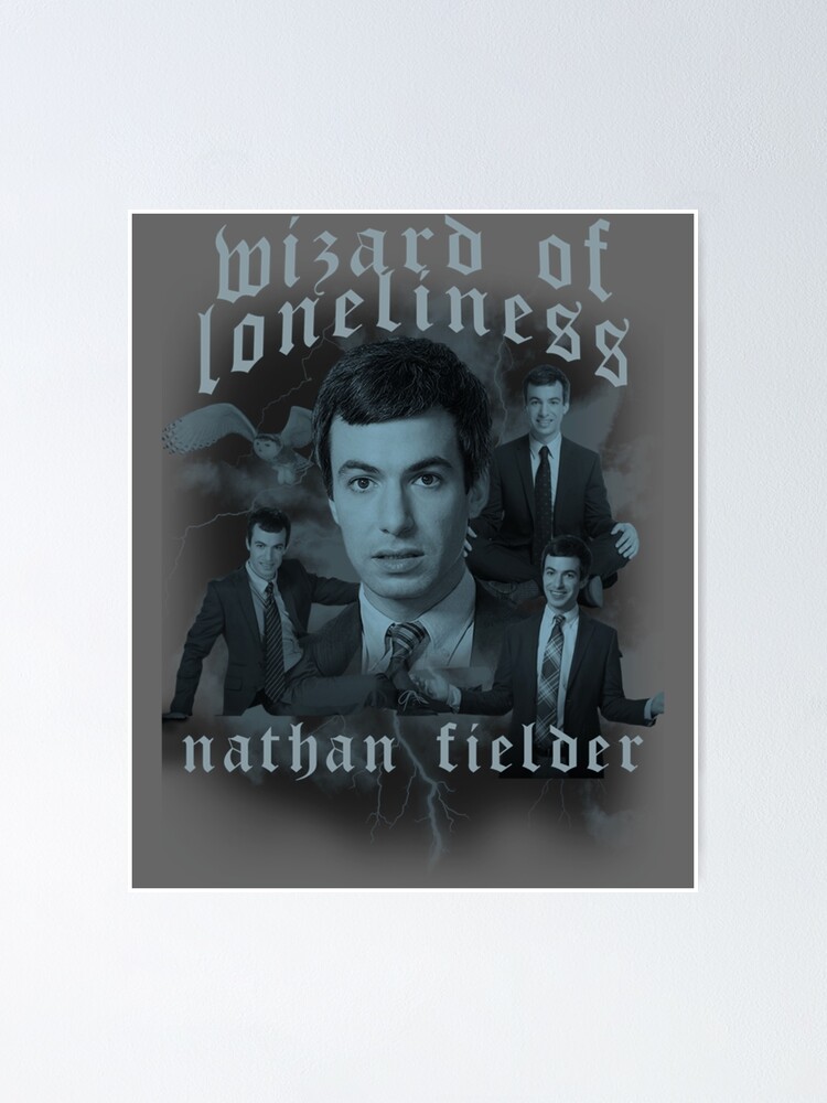 "Nathan Fielder Wizard of Loneliness Nathan For You Tee" Poster for