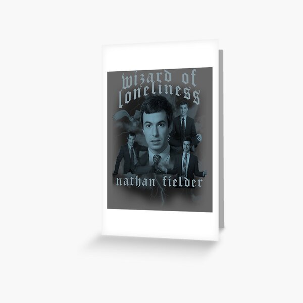 "Nathan Fielder Wizard of Loneliness Nathan For You Tee" Greeting Card