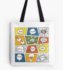 Reading Is My Super Power Well That And Flying for Comic Book & Graphic Novel Fans Tote Bag