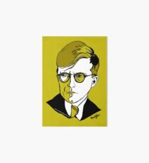 Russian Composer Dmitri Shostakovich Art Board