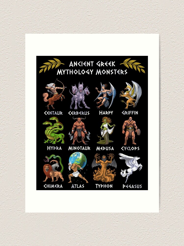 Ancient Greek Mythology Monsters