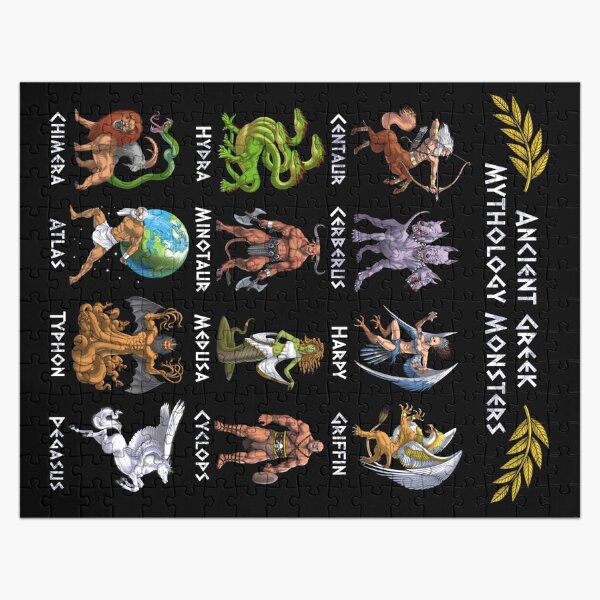 Item preview, Ancient Greek Mythology Monsters designed and sold by underheaven.