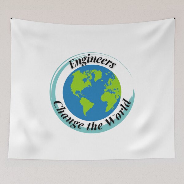Item preview, Engineers Change the World designed and sold by Profession-Co.