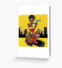 Wonder Woman Greeting Card