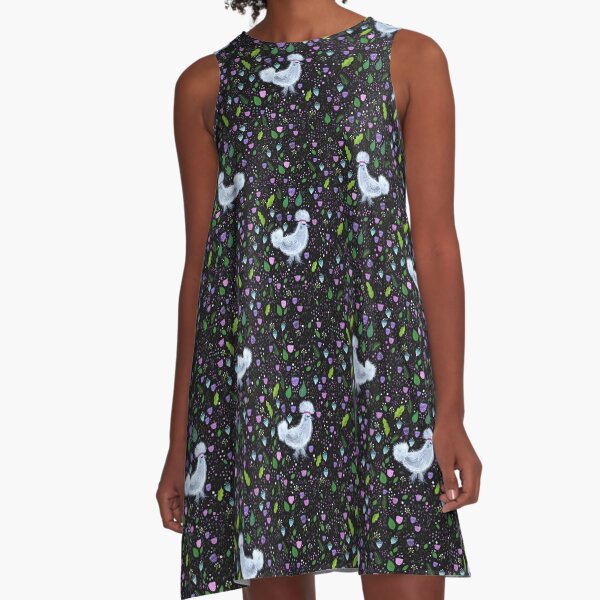 Glam Chicken A-Line Dress