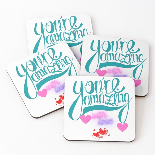 Artikelvorschau, you're amazing with love entworfen und verkauft von Creativeminds6.