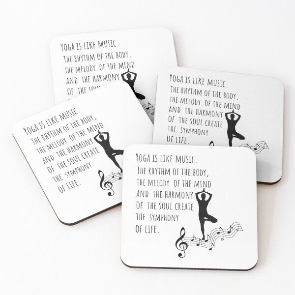 Item preview, Yoga is like music designed and sold by della95.