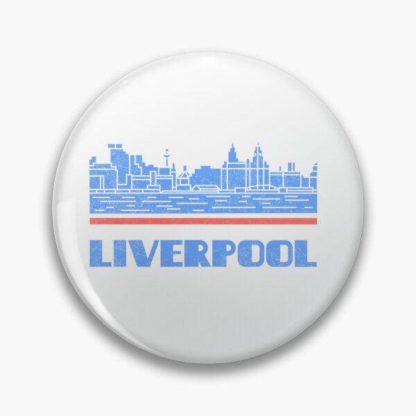 Item preview, Liverpool City Gift England City Silhouette Skyline Great Britain designed and sold by OwenGarner1.