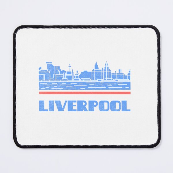 Item preview, Liverpool City Gift England City Silhouette Skyline Great Britain designed and sold by OwenGarner1.