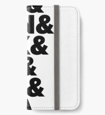 D&D Characteristics Abbreviated iPhone Wallet/Case/Skin