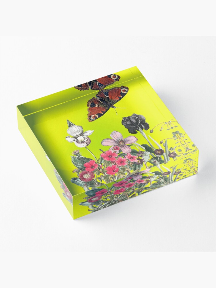 Alternate view of Be still and wonder Acrylic Block