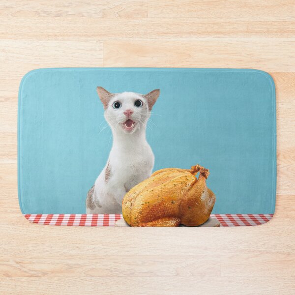 Item preview, Roast Chicken and Cat designed and sold by leBoosh-Designs.