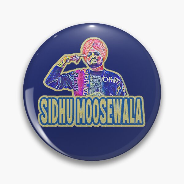 Item preview, Sidhu Moose Wala Best New Cool and Bold Shirt, Cap, Sticker and Pin Design 2022 Sidhu Moose Wala designed and sold by BasicBeachCR.