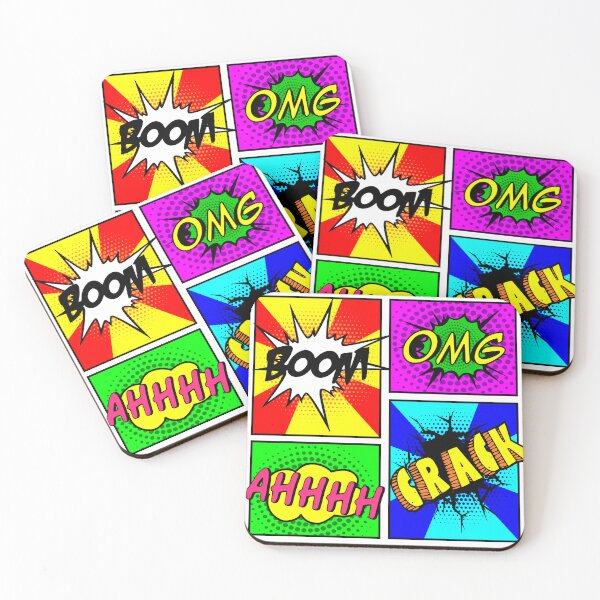 Item preview, Pop Art Boom OMG Crack Ahhhh designed and sold by NolDesigns.