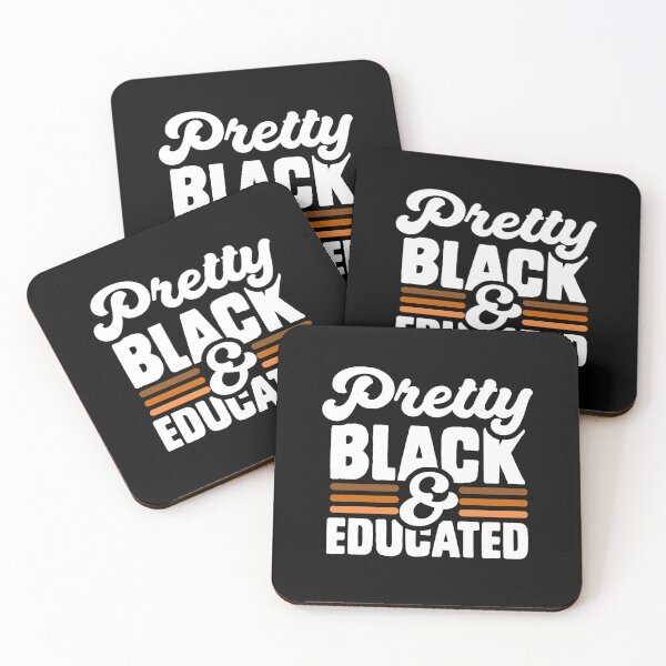Item preview, Pretty Black and Educated Melanin Proud Black History designed and sold by QueenOfPrint.