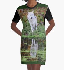 You're My Reflection Graphic T-Shirt Dress