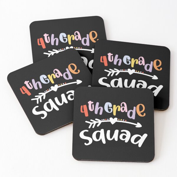Item preview, 4th Grade Squad Team Back To School Teacher Student designed and sold by MoohAs.