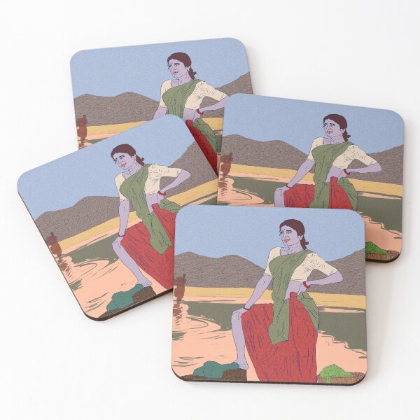 Item preview, washing lady designed and sold by Ajiit Gonndhali.