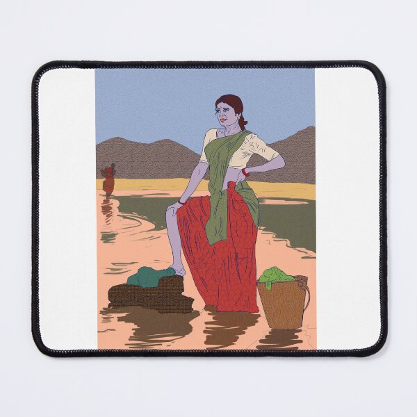 Item preview, washing lady designed and sold by Ajiit Gonndhali.