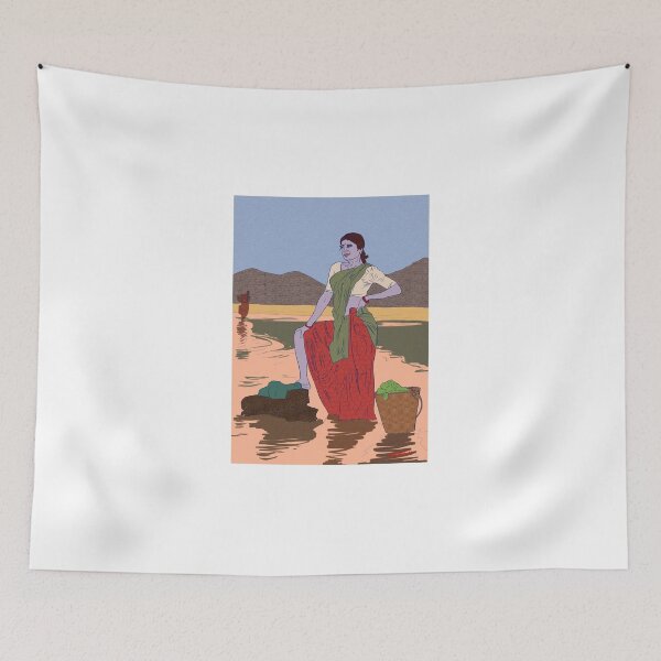 Item preview, washing lady designed and sold by Ajiit Gonndhali.