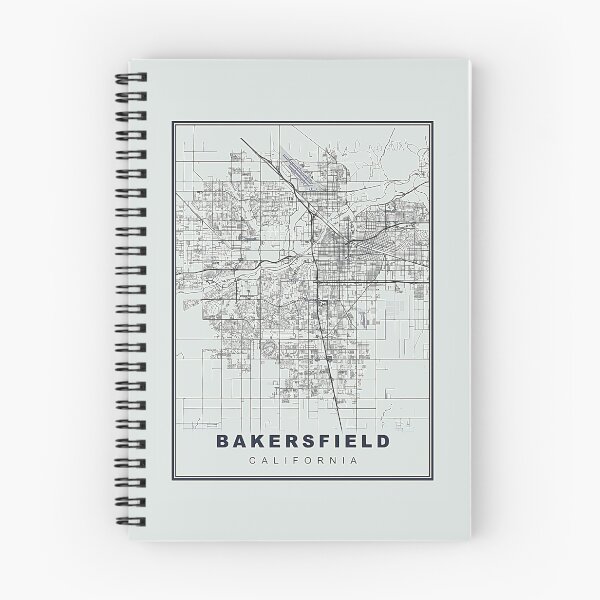 Item preview, Pastel Green Minimalist  Bakersfield Map designed and sold by Tamas Das.