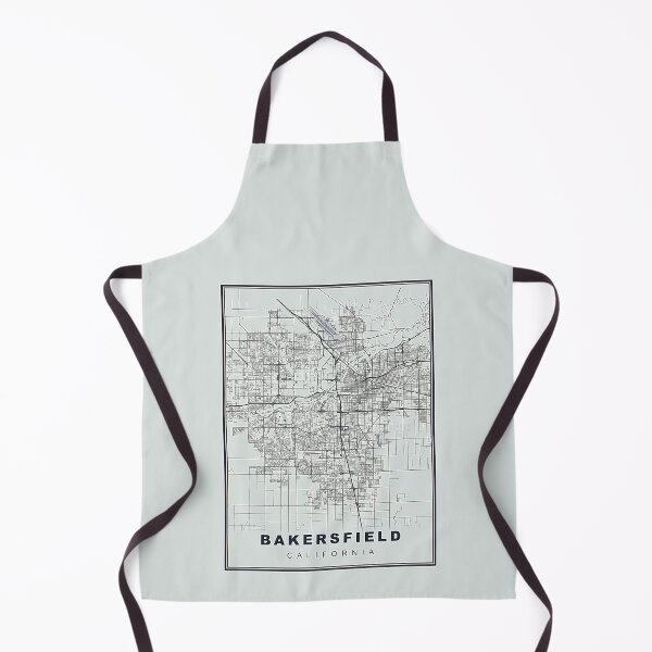 Item preview, Pastel Green Minimalist  Bakersfield Map designed and sold by Tamas Das.