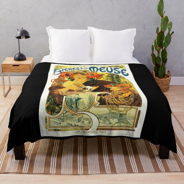 Item preview, Beer BIERES DE LA MEUSE Advertisement Alphonse Mucha Art Nouveau designed and sold by doxonosaltman16.