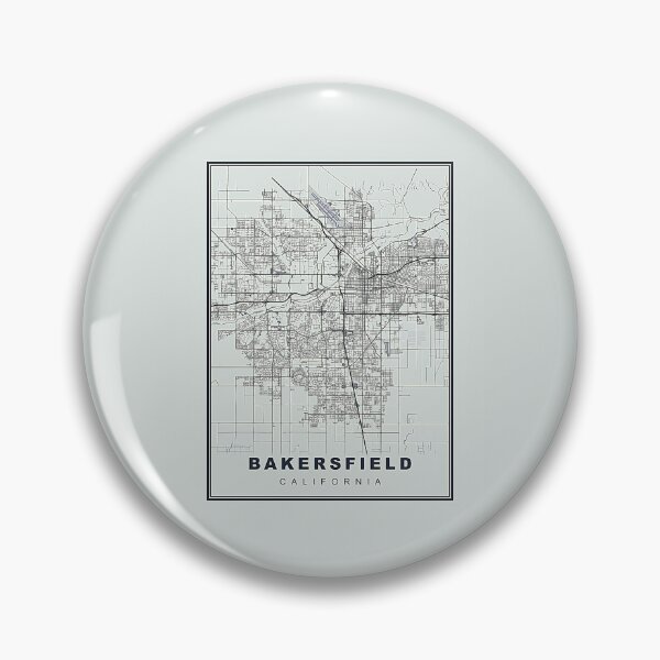 Item preview, Pastel Green Minimalist  Bakersfield Map designed and sold by Tamas Das.
