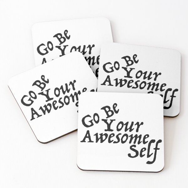Item preview, Go Be Your Awesome Self designed and sold by MightyFineGoods.