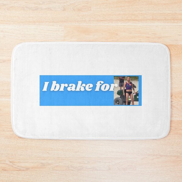 Item preview, I Brake for Murr Bumper Sticker James Murray designed and sold by hyperfocusrach.