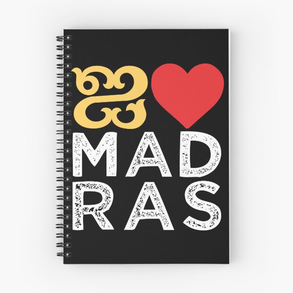 Item preview, I love Madras Chennai Tamil Language Quote designed and sold by alltheprints.