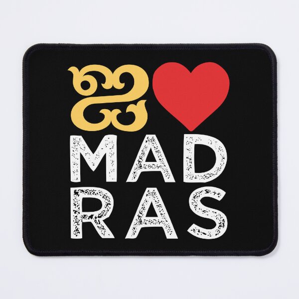 Item preview, I love Madras Chennai Tamil Language Quote designed and sold by alltheprints.