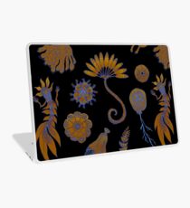 Sea Ballet in Psychedelic Colors, more apologies to Ernst Haeckel Laptop Skin