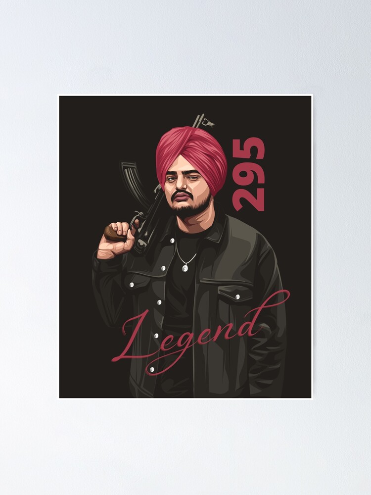 Sidhu Moose Wala RIP | Sidhu Moose Wala Poster Designed & Sold By Sunshine